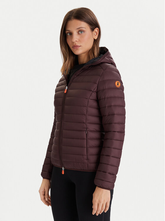 Save The Duck Save The Duck Bunda pro přechodné období D33620W GIGA21 Bordó Regular Fit