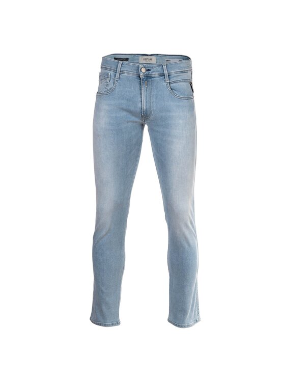 REPLAY REPLAY Jeansy 21296 Błękitny Slim Fit