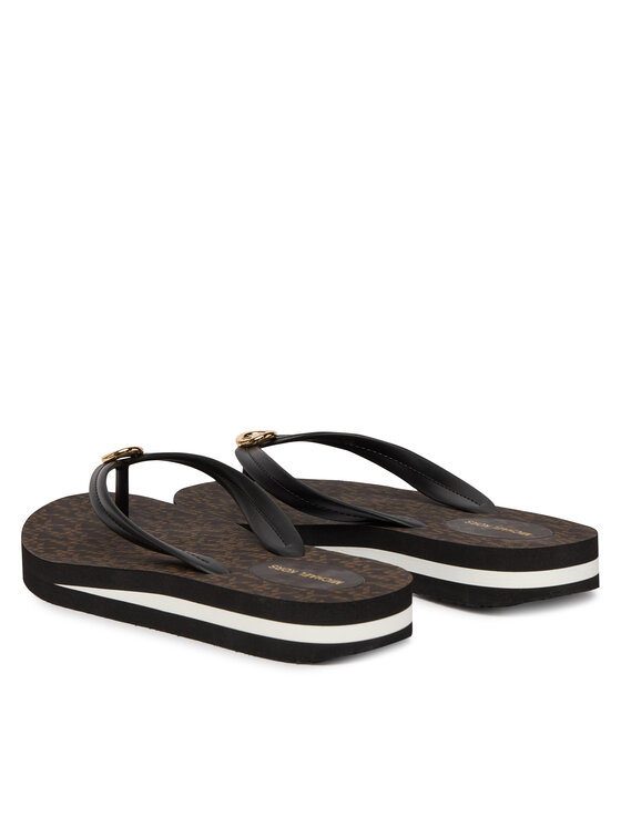 MICHAEL Michael Kors MICHAEL Michael Kors Žabky Posie Flip Flop 40S6PSFA2Q Hnědá