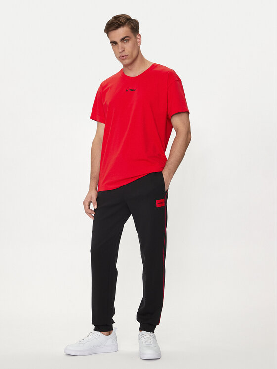 HUGO Hugo T-särk Linked 50518646 Punane Relaxed Fit