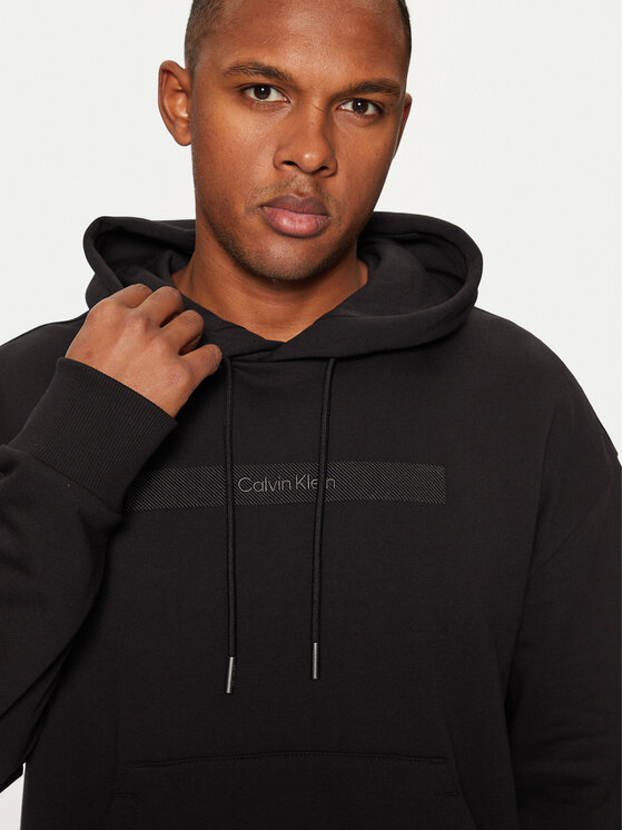 Calvin Klein Calvin Klein Felpa K10K113768 Nero Relaxed Fit