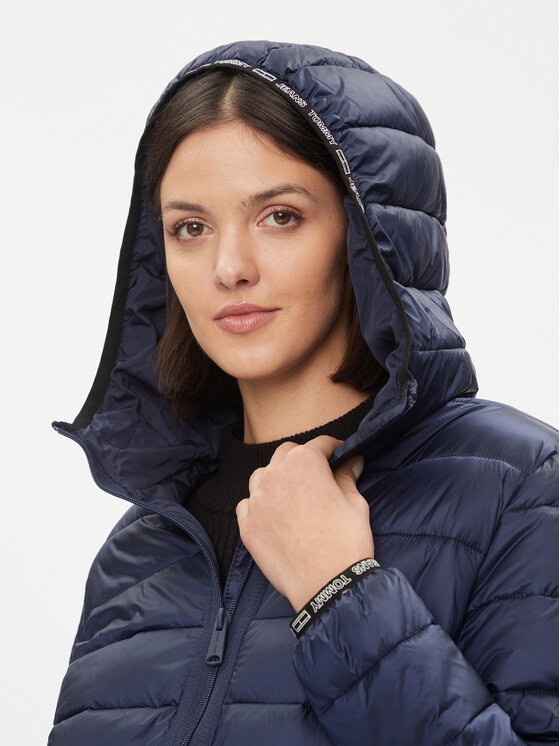 Tommy Jeans Tommy Jeans Zimska jakna Quilted DW0DW09350 Tamnoplava Regular Fit