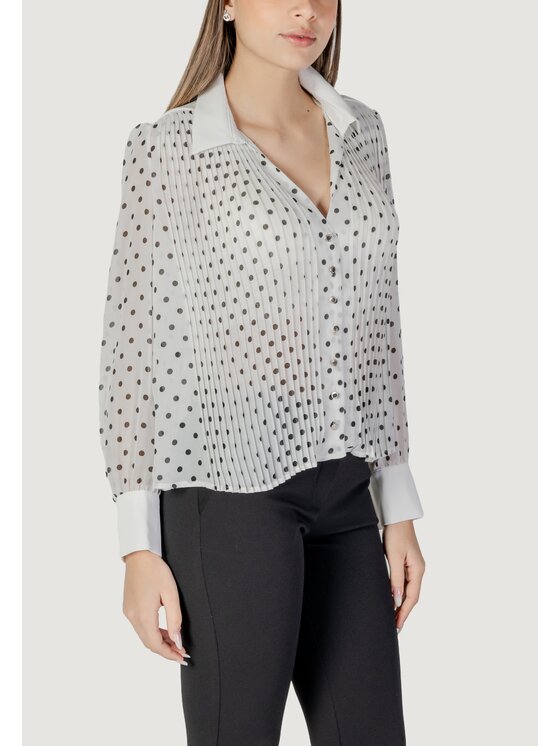 Morgan De Toi Morgan De Toi Blusa 251-CPOIS Bianco To Fit
