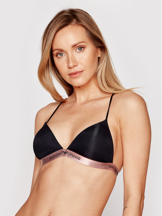 Emporio Armani Underwear Trikotni nedrček 164452 1P235 00020 Črna