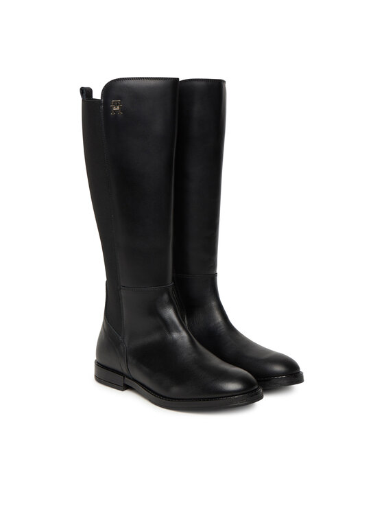 Tommy Hilfiger Tommy Hilfiger Μπότες T4A6-34036-0036 Μαύρο