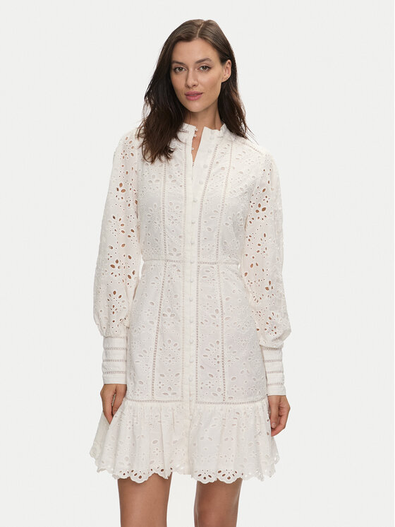 YAS YAS Coctailkleid Alessia 26034658 Weiß Regular Fit