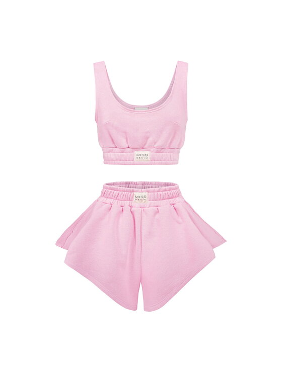 MissDenim MissDenim Szorty sportowe Flippy Skorts Różowy Basic Fit