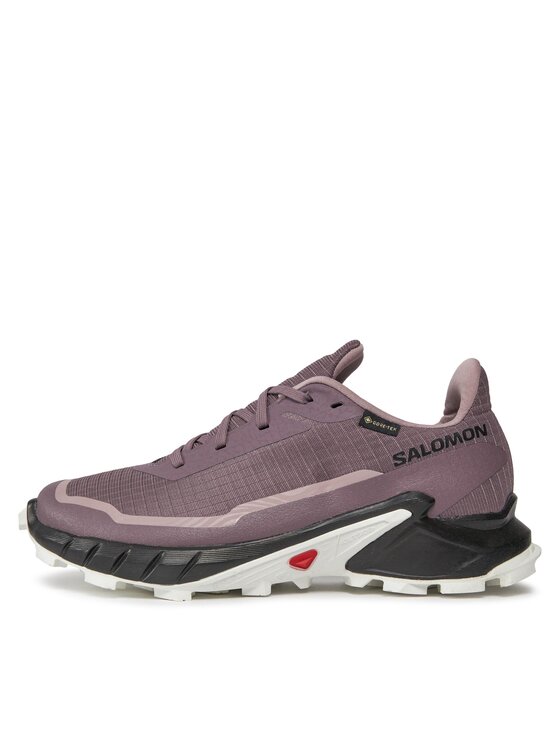 Salomon Salomon Buty do biegania Alphacross 5 Gtx W GORE-TEX 473110 23 W0 Fioletowy