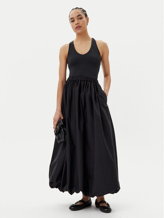 PINKO PINKO Maxi suknja Johnny 105214 A2LD Crna Regular Fit