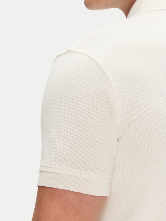 Tommy Hilfiger Tommy Hilfiger Polo majica 1985 MW0MW17771 Bež Slim Fit