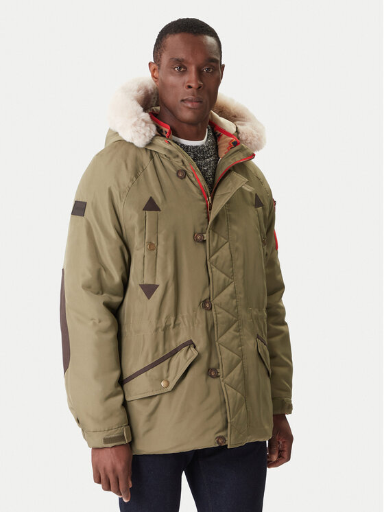 Mustang Mustang Winterjacke Scottsdale 1016900 Grün Regular Fit