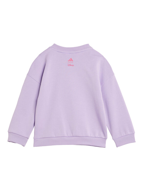 adidas adidas Komplektas: džemperis ir tamprės Disney Minnie Mouse JL9173 Violetinė Regular Fit