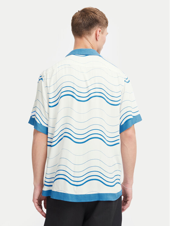 Solid Solid Сорочка Ibbs 21108204 Голубий Relaxed Fit