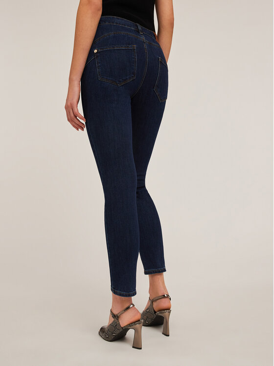 Motivi Motivi Jeansy P428Q403728N034 Niebieski Flare Fit