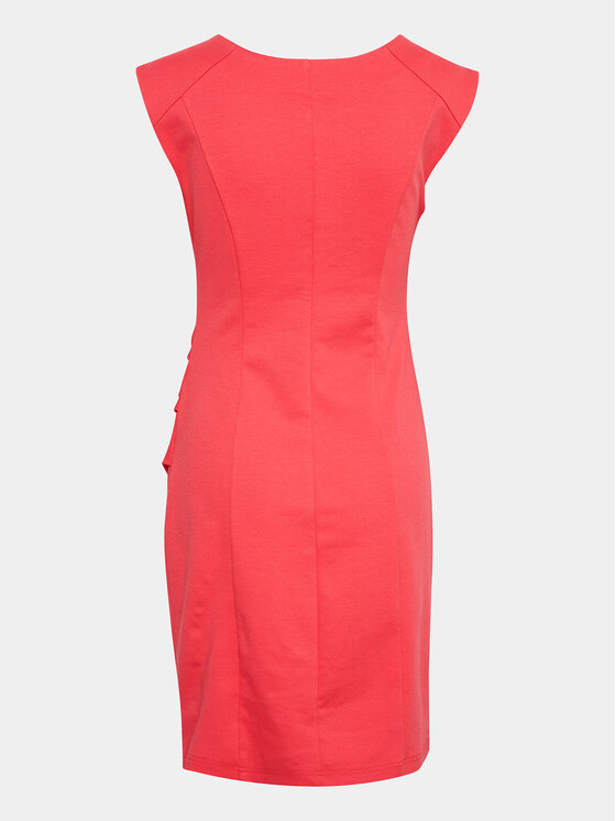 Kaffe Kaffe Rochie cocktail India 10508422 Roșu Slim Fit