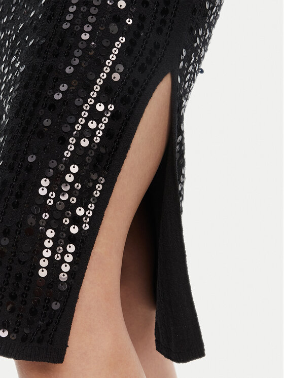 Marella Marella Φόρεμα κοκτέιλ Adetto 2523326024 Μαύρο Regular Fit