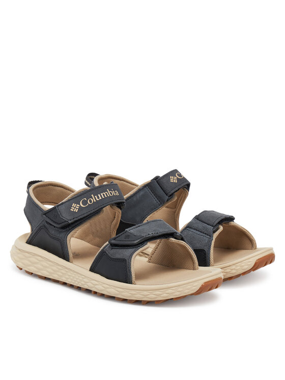 Columbia Columbia Sandály Konos Hiker 2-Strap 2121561 Černá