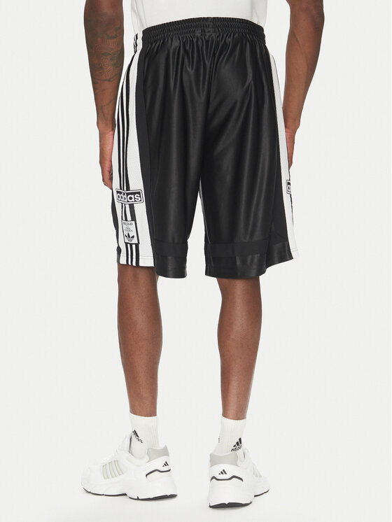 adidas adidas Pantaloncini sportivi Adibreak JM6689 Nero Loose Fit