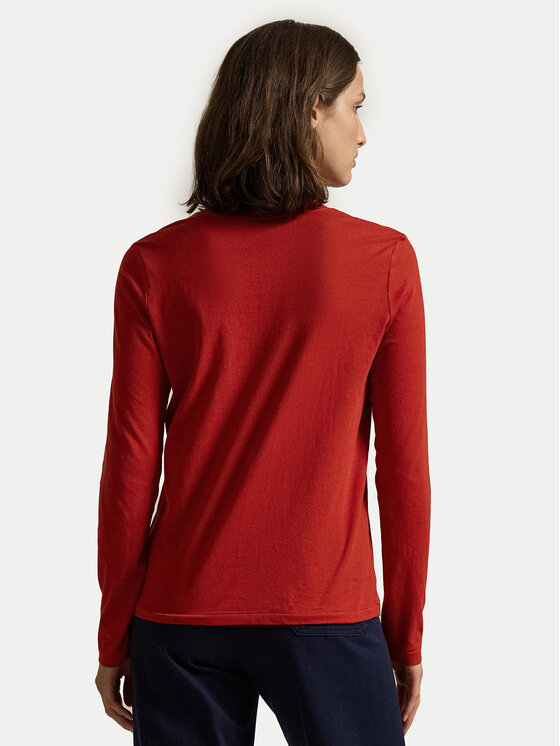 Polo Ralph Lauren Polo Ralph Lauren Bluza 211898699026 Rdeča Regular Fit