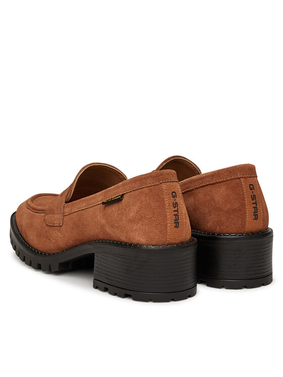G-Star Raw G-Star Raw Loafersy WI34-JANELLE-01 Brązowy