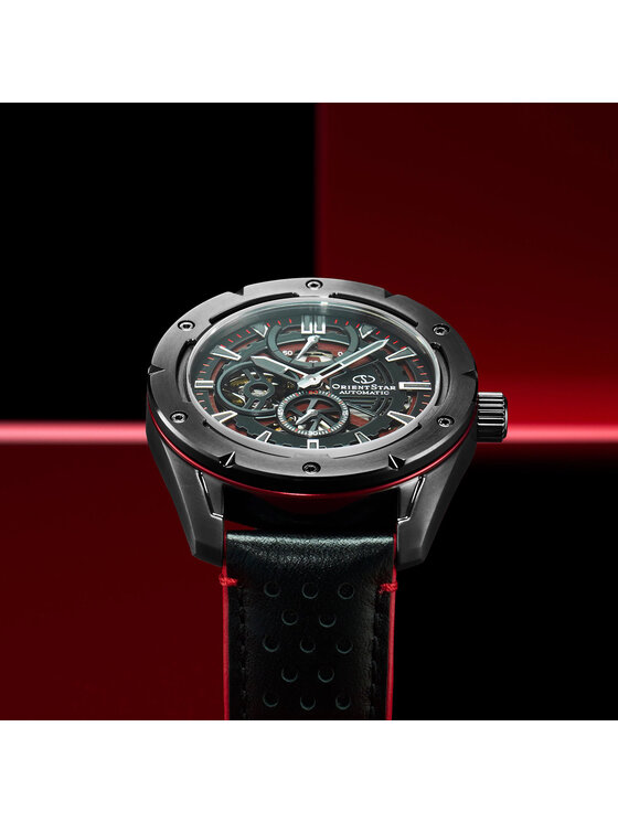 Orient Star Orient Star Zegarek RE-AV0A03B00B Czerwony