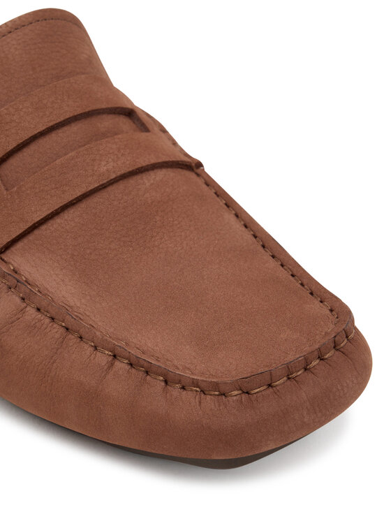 Calvin Klein Calvin Klein Mokasyny Driver Penny Nu HM0HM01866 Brązowy