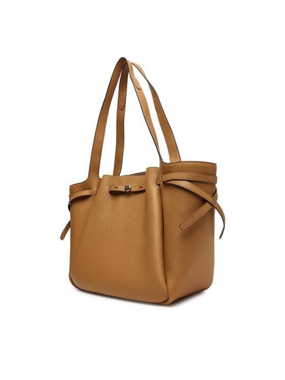Tory Burch Tory Burch Τσάντα Romy Tote 163388 Καφέ