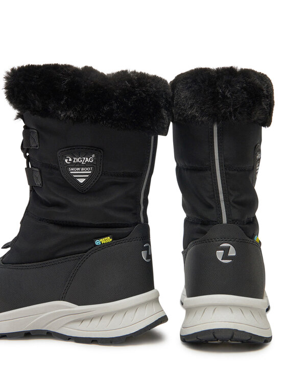 ZigZag ZigZag Sniego batai Wesend Kids Boot WP V2 Z244389 Juoda