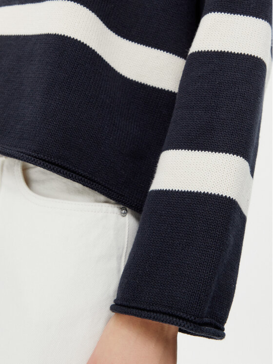 Marc O'Polo Marc O'Polo Sweater 502 6059 60047 Sötétkék Regular Fit
