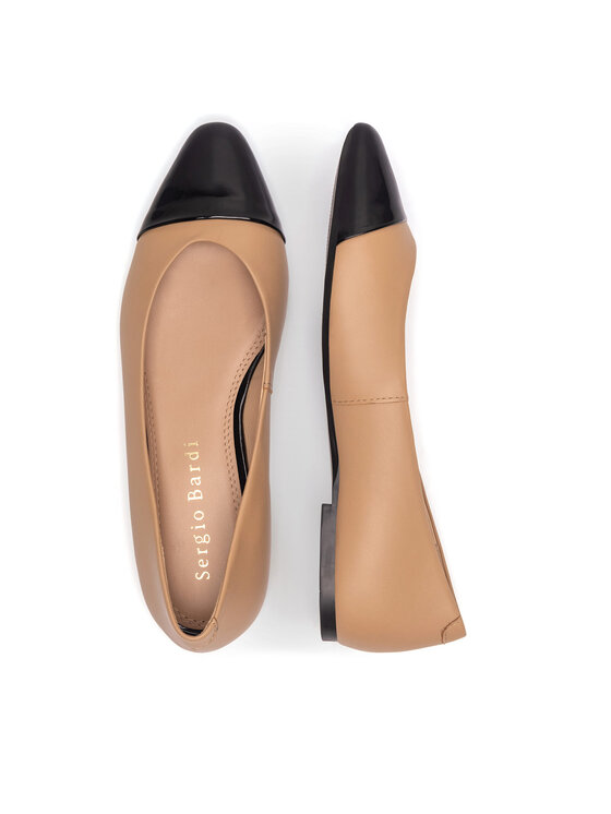 Sergio Bardi Sergio Bardi Ballerinas RST-E1065-06SB Beige