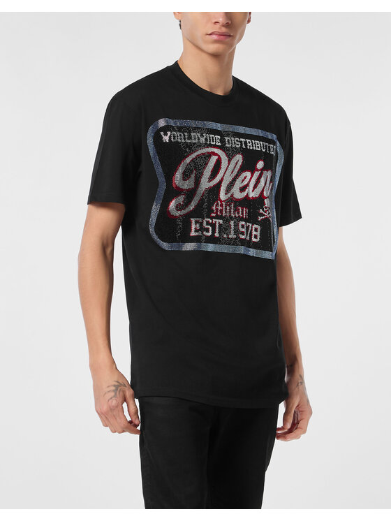 PHILIPP PLEIN PHILIPP PLEIN T-Shirt 25573 Černá Regular Fit