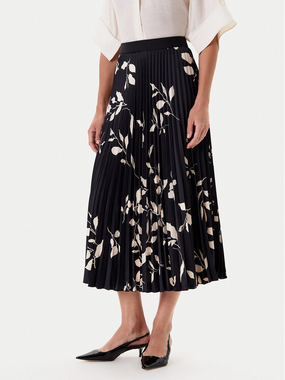 Tatuum Fustă plisată Mirama 3 T2504.182 Negru Regular Fit