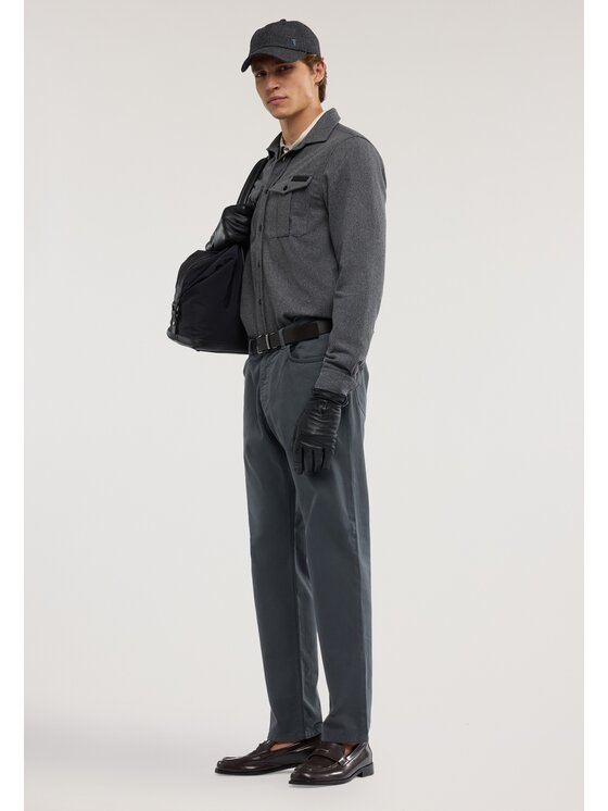 Trussardi Trussardi Spodnie materiałowe P700H004766N027 Szary Regular Fit