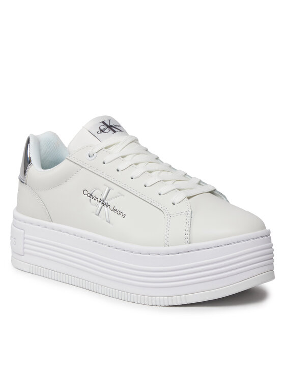 Calvin Klein Jeans Calvin Klein Jeans Sneakersy YW0YW01457 Biela