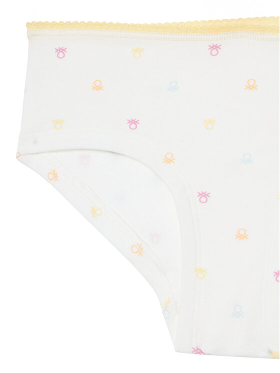 United Colors Of Benetton United Colors Of Benetton Комплект 3 чифта бикини 319X0S02G Цветен