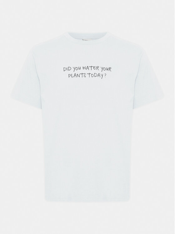 Solid Solid T-shirt Inam 21108141 Plava Regular Fit