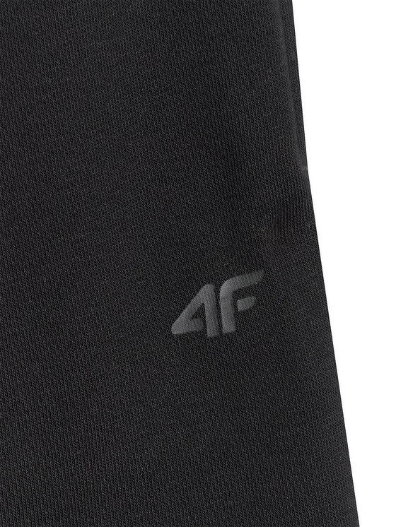 4F 4F Spodnie dresowe BASIC+ Czarny Regular Fit