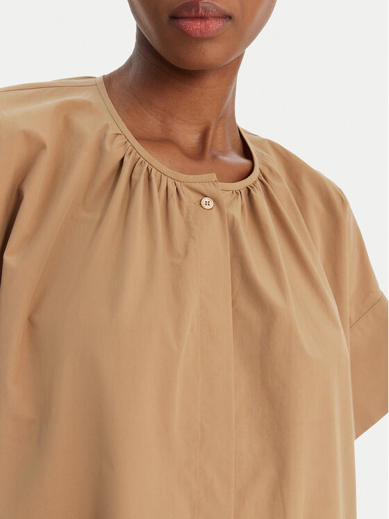 Weekend Max Mara Weekend Max Mara Marškiniai Educata 2615111172 Smėlio Regular Fit