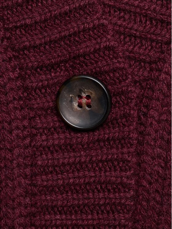 La Mania La Mania Cardigan MARI Bordeaux Classic Fit