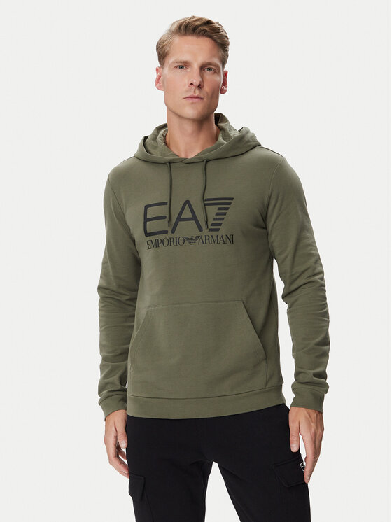 EA7 Emporio Armani EA7 Emporio Armani Džemperis 7M001413 AF22266 U7014 Chaki Regular Fit