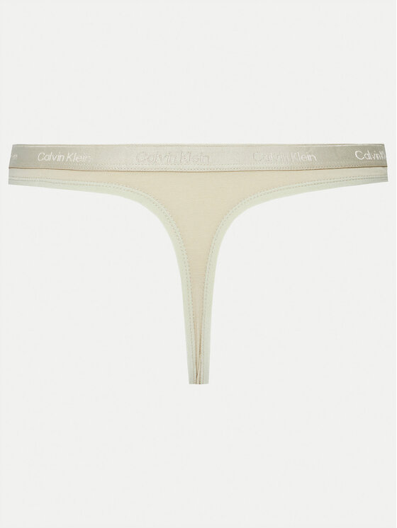 Calvin Klein Underwear Calvin Klein Underwear Set od 3 para tangica Thong 3pk 000QD5244E Šarena