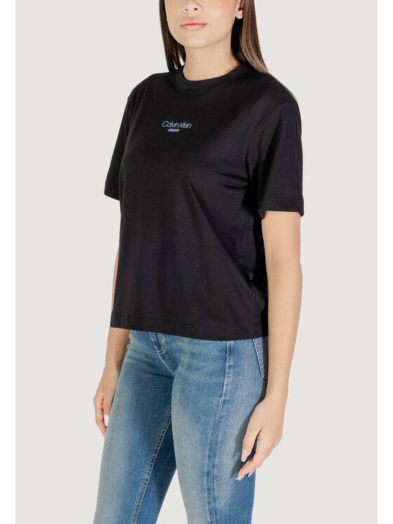 Calvin Klein Jeans Calvin Klein Jeans T-shirt SS BOXY FIT TEE Nero Boxy Fit