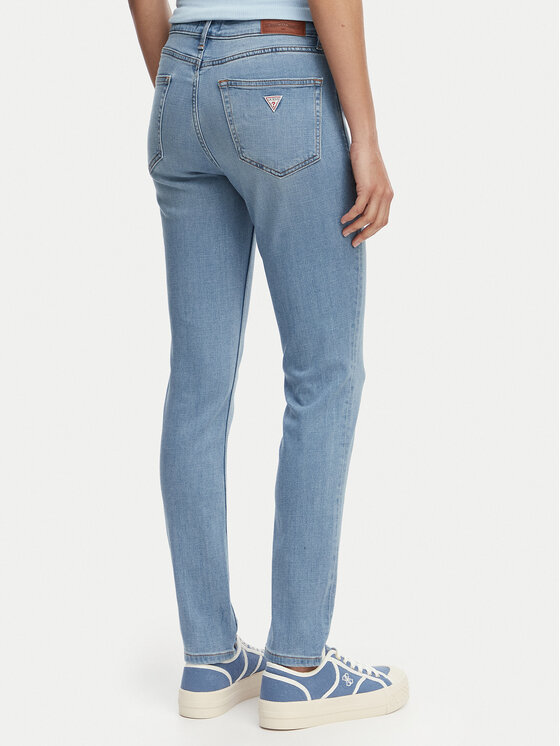 Guess Jeans Guess Jeans Džinsai W5YA92 D7043 Mėlyna Slim Fit