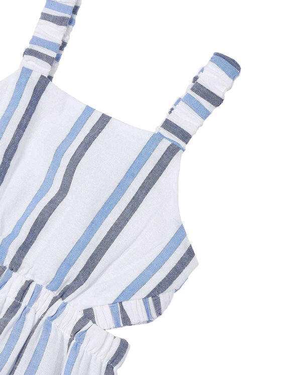 Mayoral Mayoral Rochie de vară 3965 Alb Regular Fit