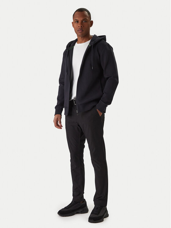 BOSS BOSS Majica dugih rukava Saggy 50555495 Tamnoplava Regular Fit