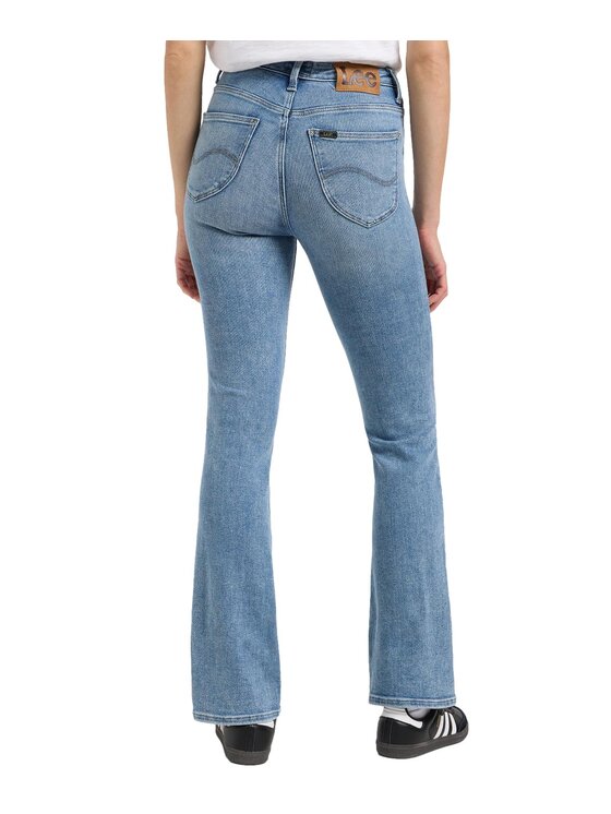 Lee Lee Jeansy 112363797 Niebieski Bootcut Fit