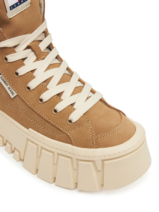 Tommy Jeans Tommy Jeans Sneakers Tjw Vulc Flatform Suede Wl EN0EN02894 Braun