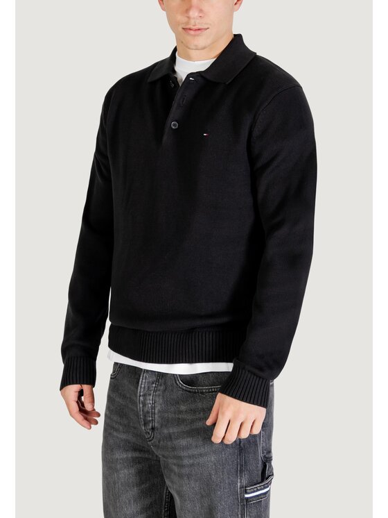 Tommy Jeans Tommy Jeans Πουλόβερ DM0DM22647 Μαύρο Casual Fit