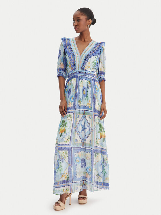 Hale Bob Hale Bob Vasaras kleita Lovisa 5YXP670A Zils Regular Fit