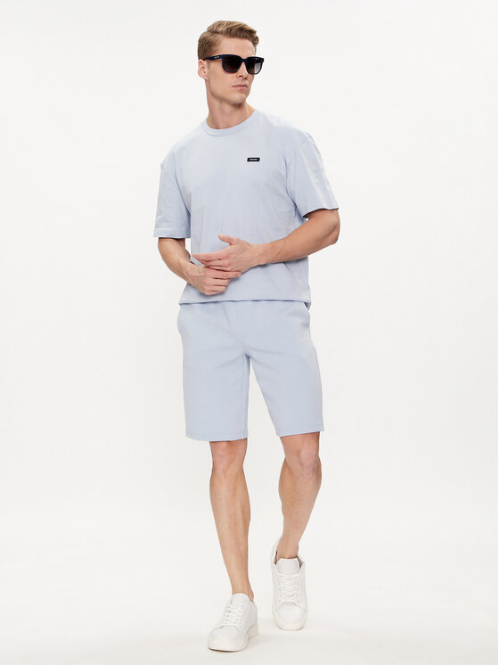 Calvin Klein Calvin Klein Тишърт K10K112749 Светлосиньо Comfort Fit